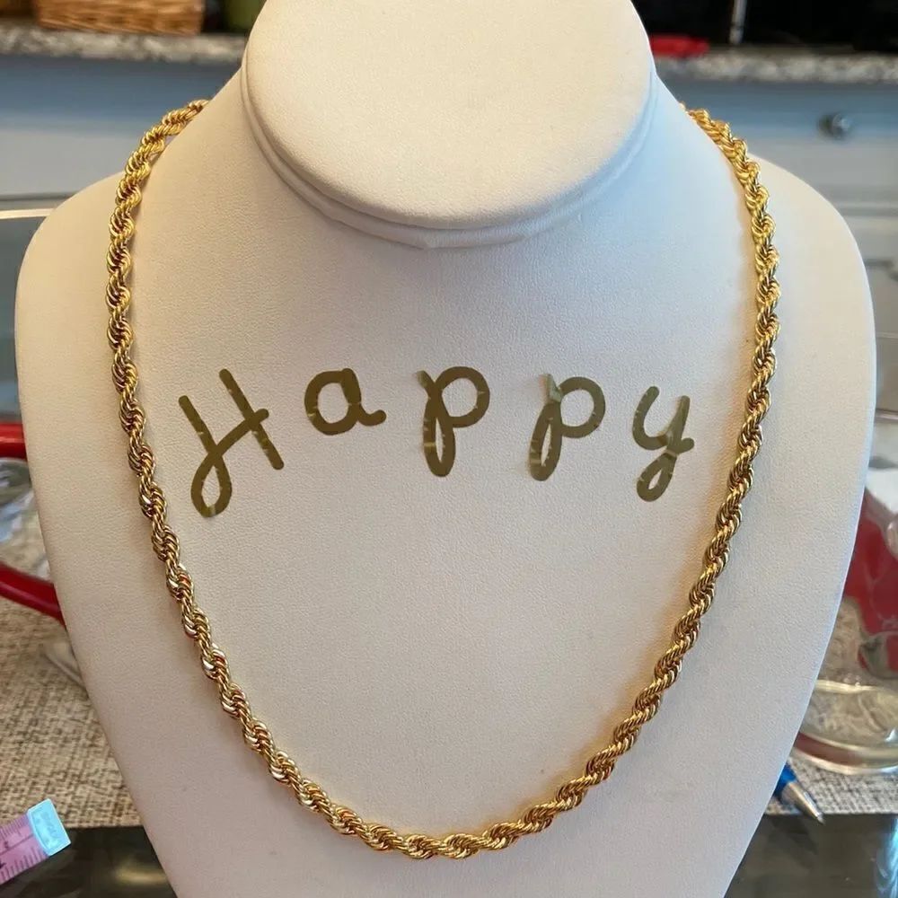 Thalia Sodi NWT Gold color rope necklace